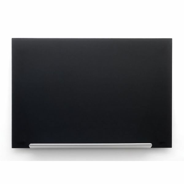 NOBO Skleněná tabule Diamond glass 126x71,1 cm, black