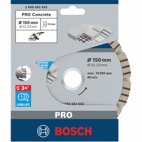 Bosch DIA-TS 150x22,23 diamantovy delici kotouc
