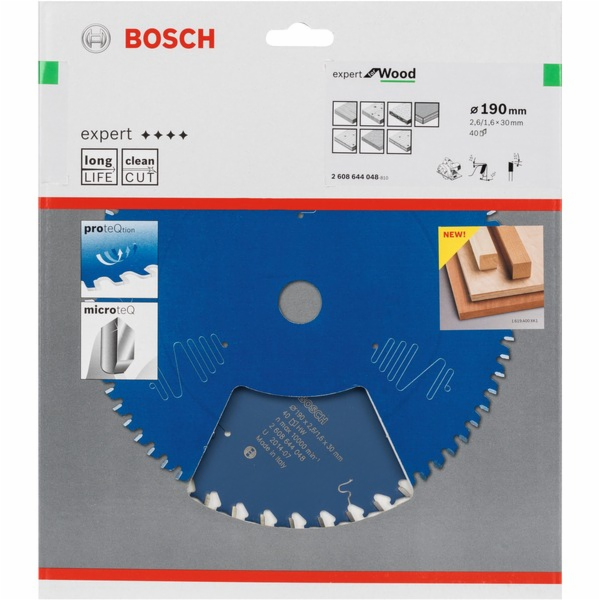 Bosch Powertools Kotoučová pilka na dřevo EXPERT, O 190 m...