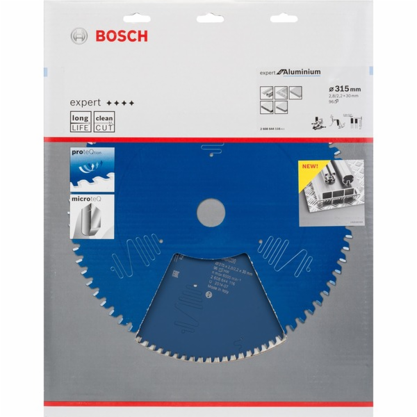Bosch Expert for Aluminium, O 315mm, 96Z pilový kotouč