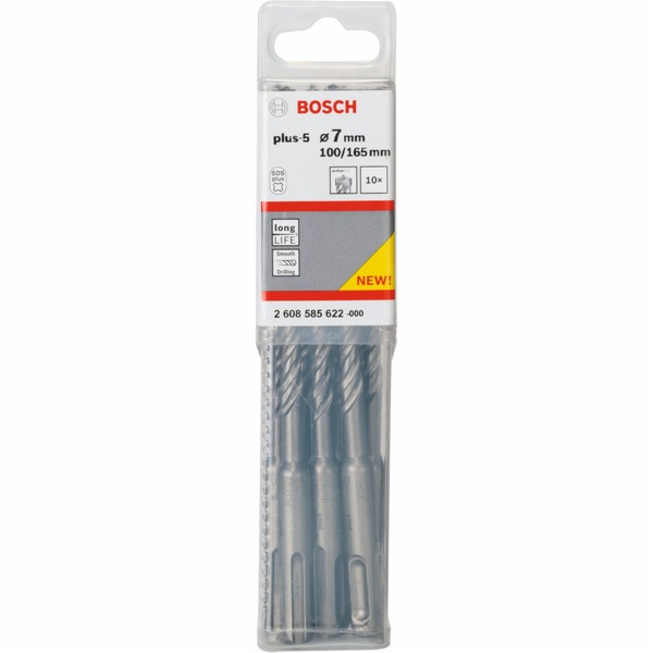 Bosch Powertools Vrtáky do kladiv SDS-plus-5, O 7 mm (10 ...