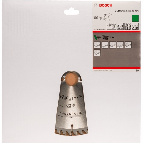 Bosch rezny kotouc OP WO T 250x30-60