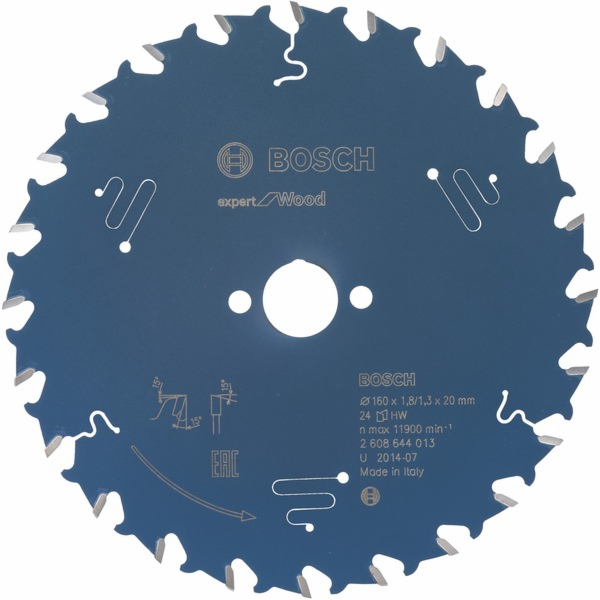 Kreissägeblatt Expert for Wood, O 160mm, 24Z
