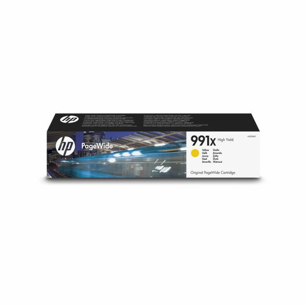 HP 991X High Yield Yellow Original PageWide Cartridge (M0...