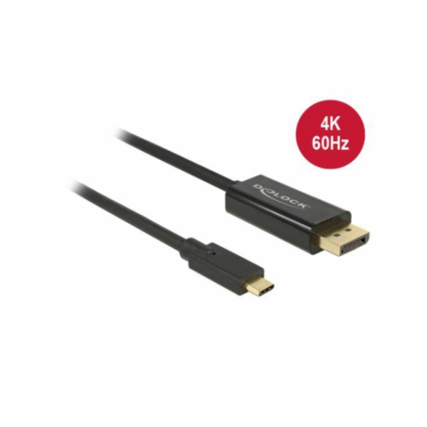Delock - Externí video adaptér - USB-C - DisplayPort - če...