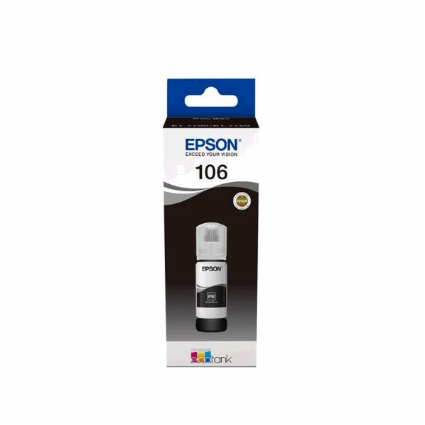 Epson EcoTank photo cerna T 106 70 ml               T 00R1