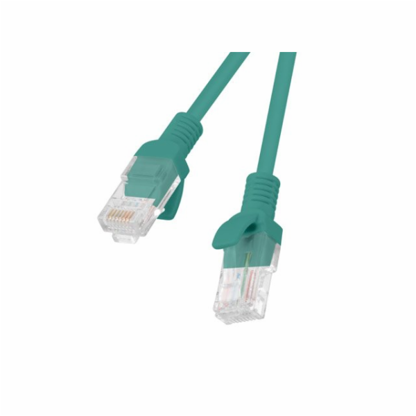 Lanberg PCU6-10CC-0150-G patch, CAT6 UTP, 1.5m, zelený LA...