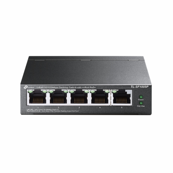 TP-Link TL-SF1005P TP-Link TL-SF1005P 5x10/100 (4xPOE) 67...