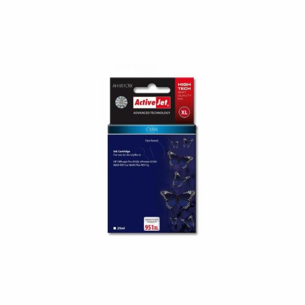 ActiveJet Ink cartridge HP CN046AE Premium 951XL Cyan - 2...