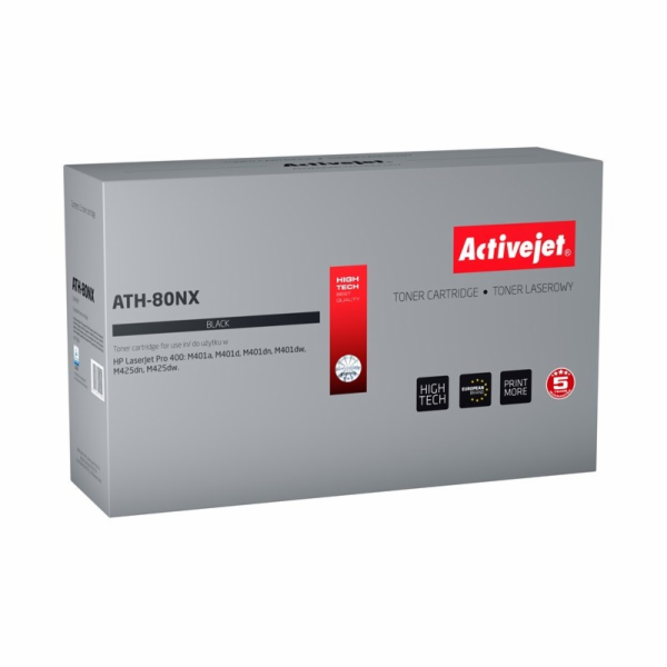 Activejet ATH-80NX (náhrada za HP 80X CF280X; Supreme; 69...