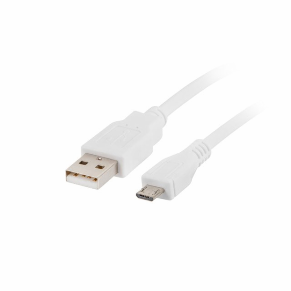Lanberg CA-USBM-10CC-0018-W USB cable 1.8 m USB 2.0 Micro...