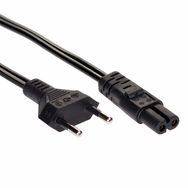 Akyga Napájecí kabel 3.0m/250V/PVC/černá 