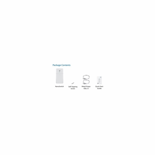 Ubiquiti NanoSwitch (bílý)