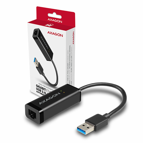 AXAGON ADE-SR, USB3.0 Type-A - externí Gigabit Ethernet a...