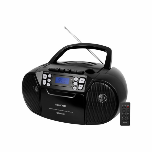 SENCOR SPT 3907 B RADIO S CD/USB/BT/KAZE SENCOR