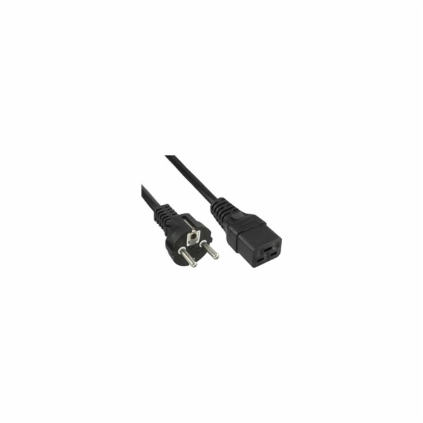 PremiumCord kabel síťový k počítači 230V 16A 1,5m  IEC 32...