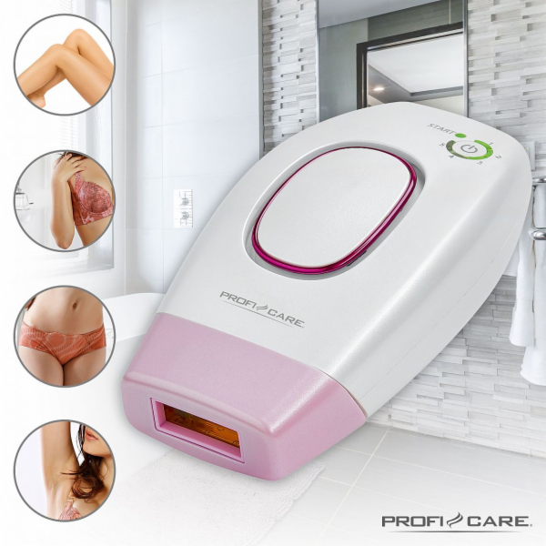 ProfiCare PC-IPL 3024 Růžová, Bílá