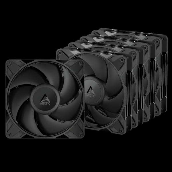 ARCTIC ventilátor P14, 140mm, 3pin, černá