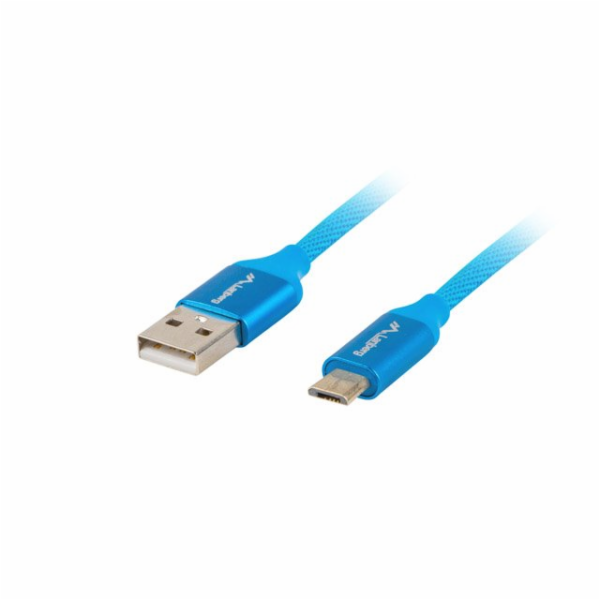 Lanberg CA-USBM-20CU-0018-BL USB MICRO M na USB-A M 2.0, ...