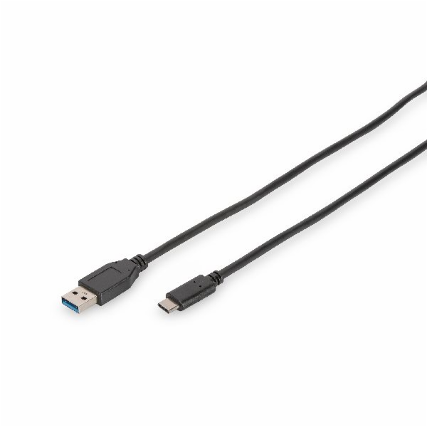 Digitus USB 3.2 Gen 1 Anschlusskabel USB-A > USB-C (schwa...