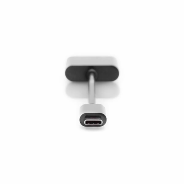 Digitus USB-C Adapter auf USB-C + 3,5mm Klinke (schwarz)