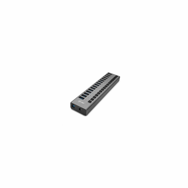 i-tec USB 3.0 nabíjecí HUB 16port + Power Adapter 90 W