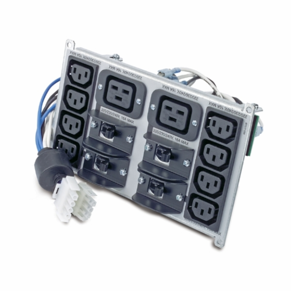 APC - Zadní napájecí deska - power IEC 60320 C13, IEC 603...