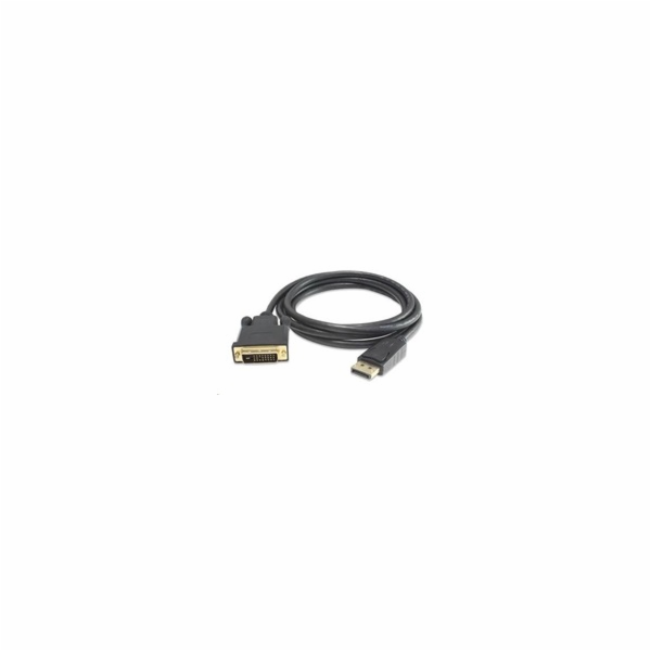PremiumCord DisplayPort - DVI-D kabel 2m černý (kportadk0...
