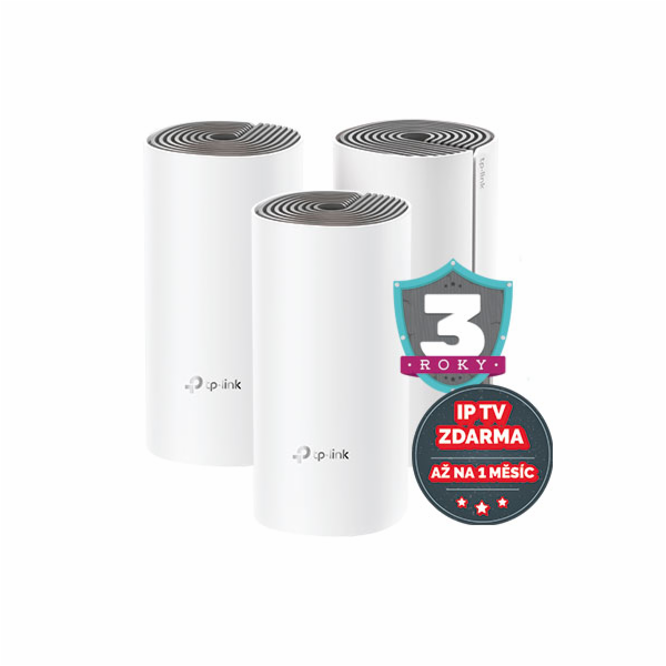 TP-Link Deco E4(3-pack) WiFi5 Mesh (AC1200, 2,4GHz/5GHz, ...