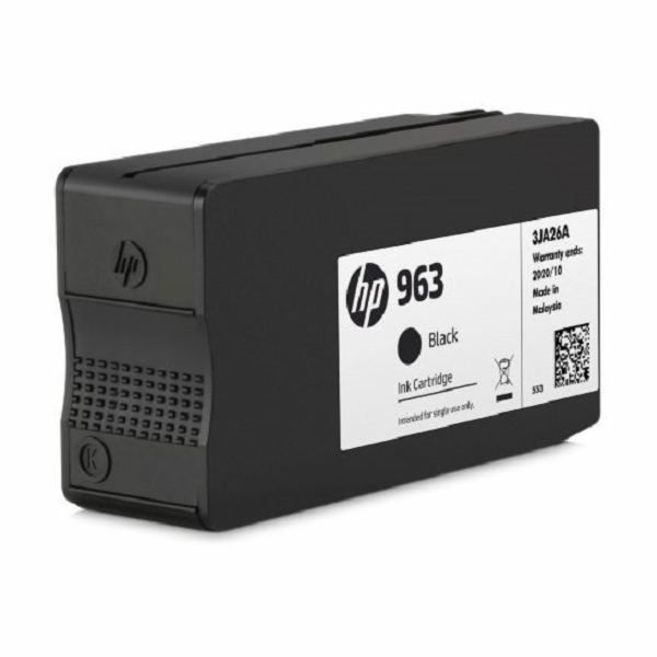 HP 963 originální inkoustová kazeta černá 3JA26AE HP 963 ...