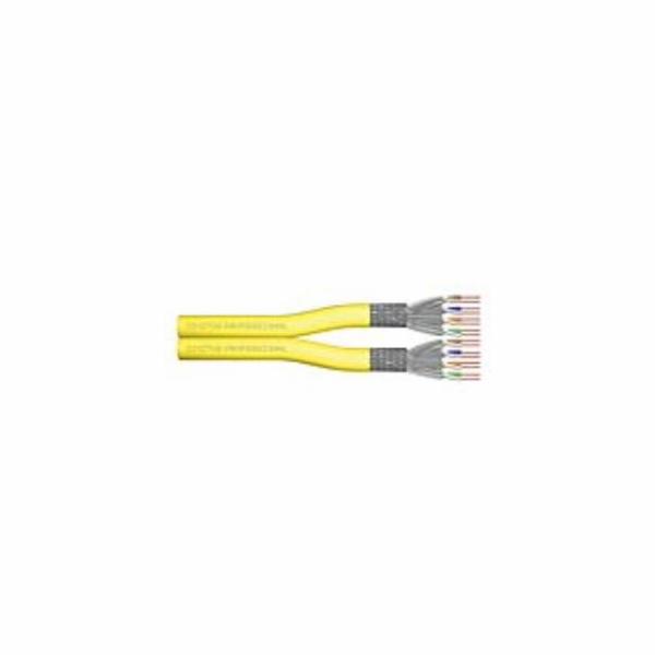 Digitus Cat.7a S/FTP instalační kabel, duplex, Dca