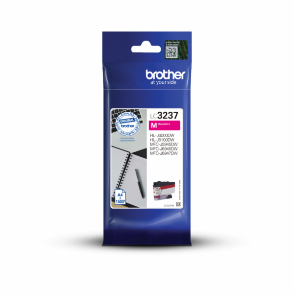 Brother LC-3237M - originální BROTHER INK LC-3237M - mage...