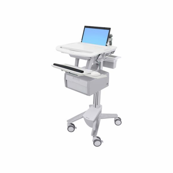 ERGOTRON StyleView® Laptop Cart, 1 Tall Drawer (1x1), voz...