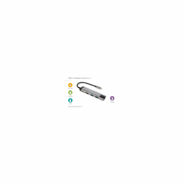 Verbatim USB-C Multiport hub USB 3.0 HDMI Gigabit Ethernet