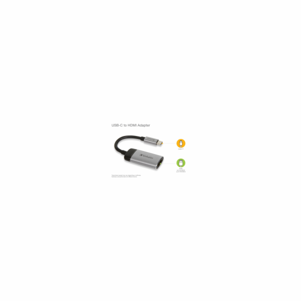 Verbatim 49143 USB-C TO HDMI 4K ADAPTER