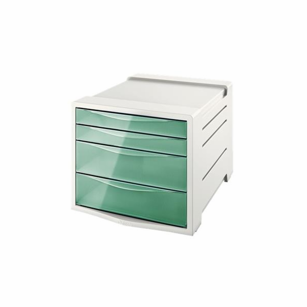Esselte zásuvkový box Colour Ice, zelený
