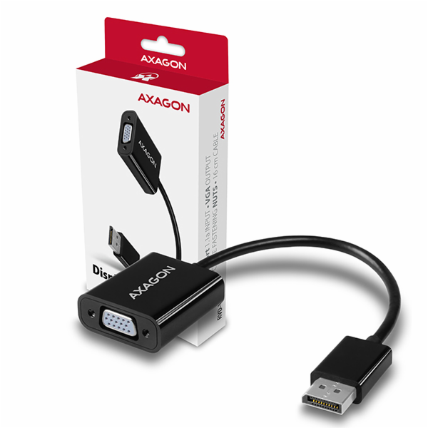 Axagon RVD-VGN redukce VGA - DisplayPort