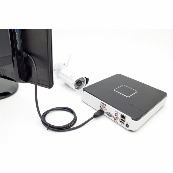 Digitus HDMI Premium High Speed Anschlusskabel, mit Ether...
