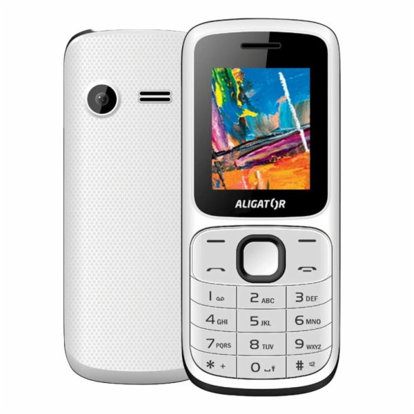 ALIGATOR D210 Dual sim bílo-černý