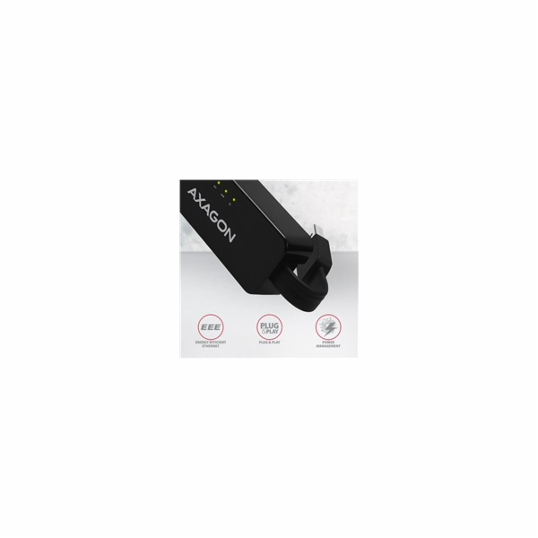 AXAGON ADE-XR, USB 2.0 - Fast Ethernet síťová karta, auto...