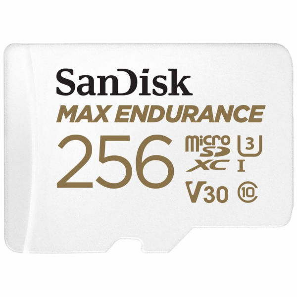 SanDisk MAX ENDURANCE microSDHC 256GB + adaptér