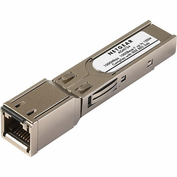 Netgear AGM734 ProSafe 1000Base-T SFP RJ45 GBIC (stříbrný)