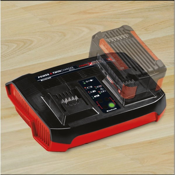 Einhell Power-X Twincharger 3 A (černá/červená)