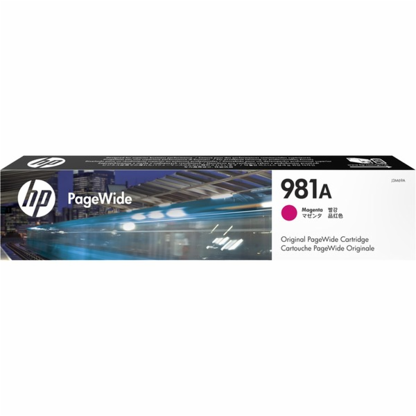 HP Purpurový inkoust č. 981A (J3M69A)