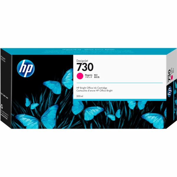 Inkoust HP DesignJet č. 730 purpurový (P2V69A)