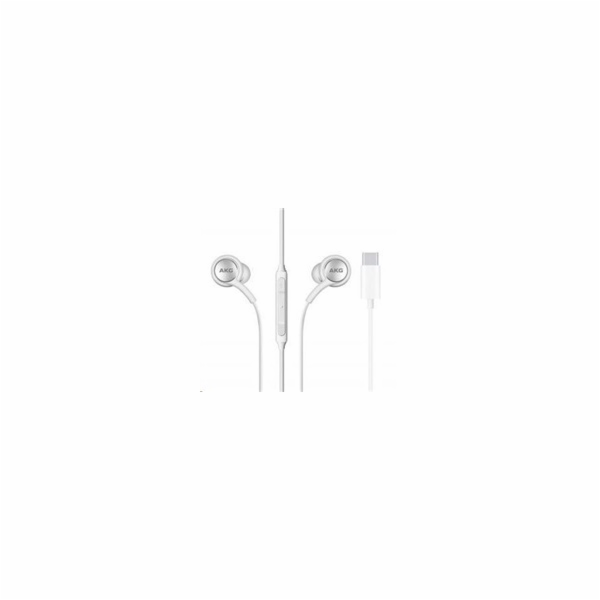 Samsung stereo sluchátka EO-IC100BWE, USB-C, bílá