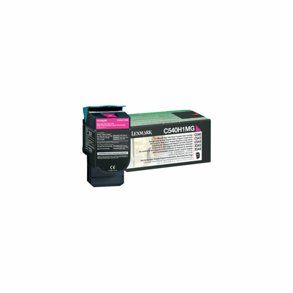 Lexmark C540, C543, C544, X543, X544 2K Magenta HY RP Ton...