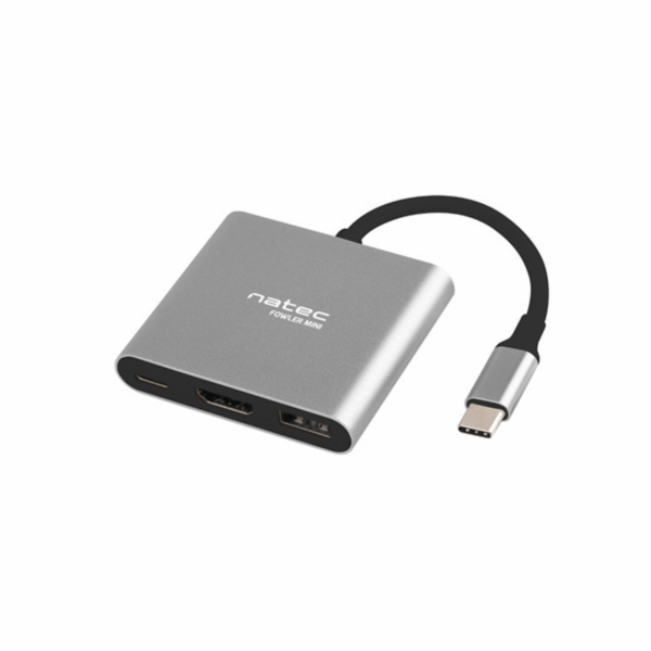 NATEC MULTI PORT FOWLER MINI (USB-C PD  HDMI 4K) NMP-1607