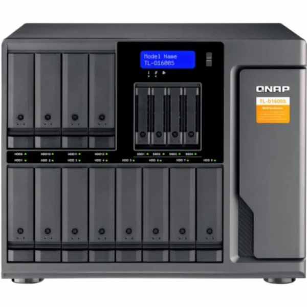 QNAP TL-D1600S - úložná jednotka JBOD SATA (12x SATA + 4x...