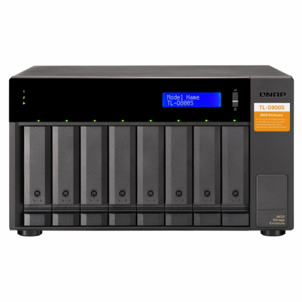 QNAP TL-D800S, kryt pohonu